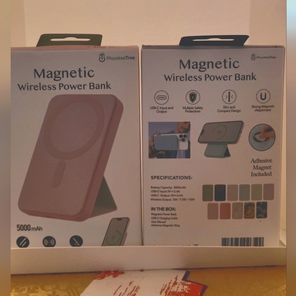 NWOT Magnetic Wireless Power Bank. - Picture 8 of 8
